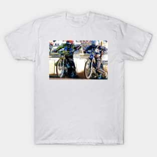 Reading Racers Speedway Motorcycle Action T-Shirt